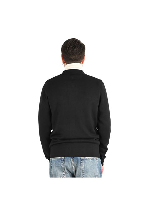 Camicia Maglia Nera con Bottoni e Tasche Frontali MARK-UP | Maglia | MK790065NERO