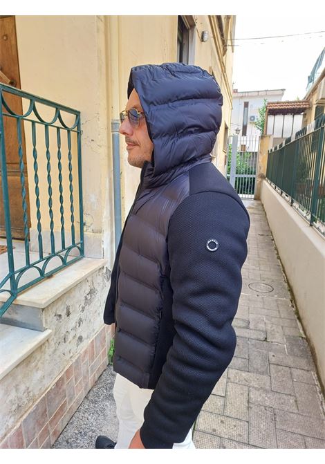 Giubbino Corto blu con Cappuccio in Maglia Tecnica MARK-UP | Giubbino | MK794039BLU