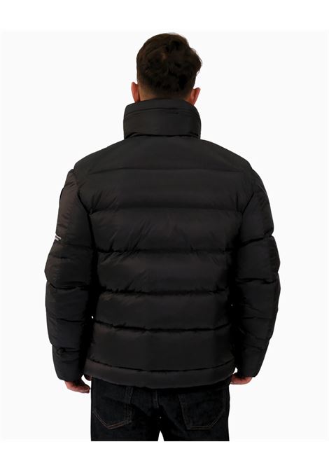 Piumino uomo corto Wise Nero con Tasche e Zip BLAUER | Piumino | BLUC 3024999