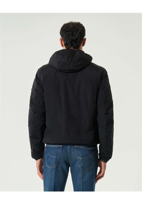 Giubbotto Devon con Cappuccio e Fodera in Pelliccia Ecologica BLAUER | Piumino | BLUC11083999