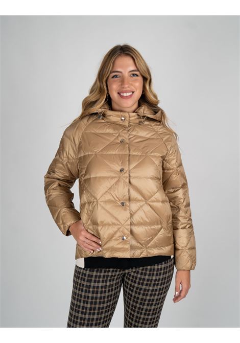 Cappetta Gialla Light Weight in Nylon Antigoccia con Imbottitura ELENA MIRO | Giubbino | F893P000146N008