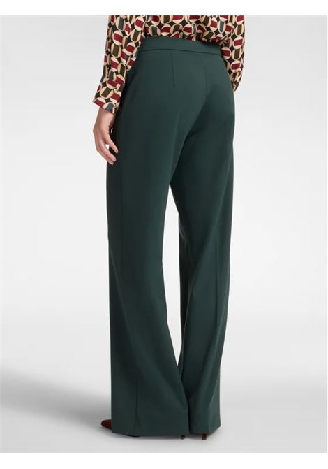 Pantalone verde Maschile in Punto Milano Recycled ELENA MIRO | Pantalone | P151P000341N035