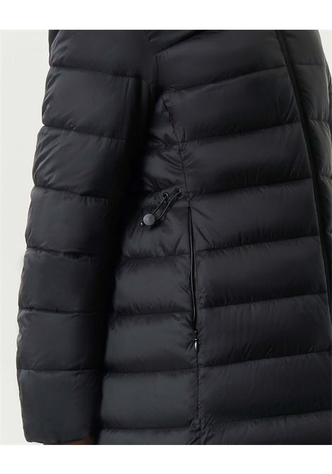 Piumino reversibile imbottito lungo Bang nero in tessuto tecnico EMME DI MARELLA | Piumino | BANG005