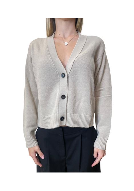 Cardigan Blazer Color Cachà in Misto Lana con Bottoni in Simil Corno EMME DI MARELLA | Cardigan | BLAZER011
