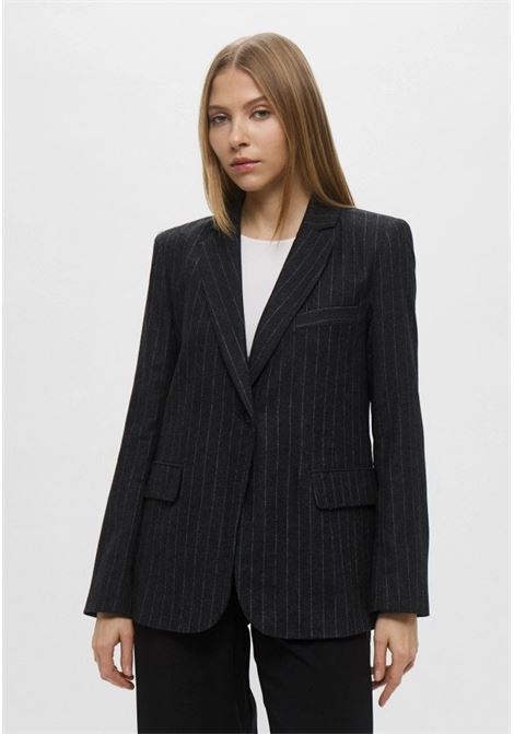 Giacca Calate antracite in Flanella Leggera Manteco con Tasche EMME DI MARELLA | Giacca | CALATE009