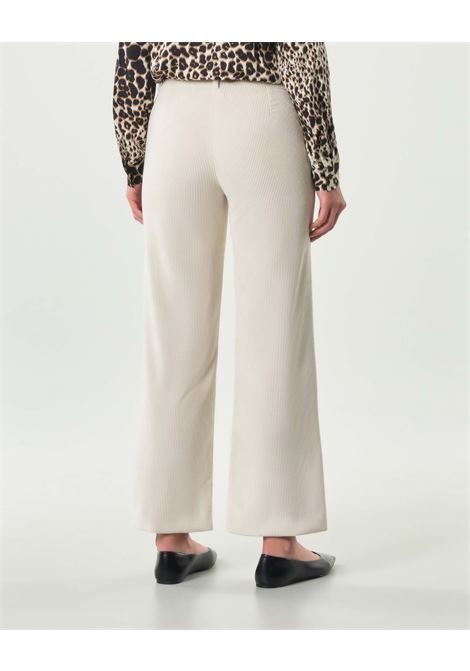 Pantalone Dritto in Velluto a Coste Destino Bianco Sporco EMME DI MARELLA | Pantalone | DESTINO002