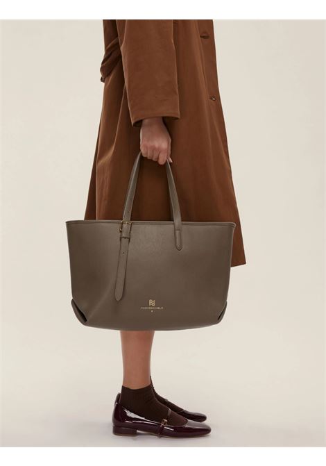 Borsa shopper Emma grigio scuro in Ecopelle con Pochette EMME DI MARELLA | Borsa | EMMA002