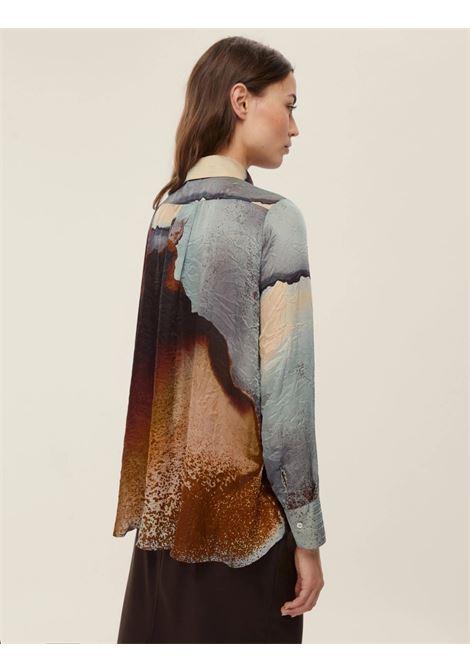 Camicia Facella carta da zucchero in Raso Tecnico Stampato EMME DI MARELLA | Camicia | FACELLA001