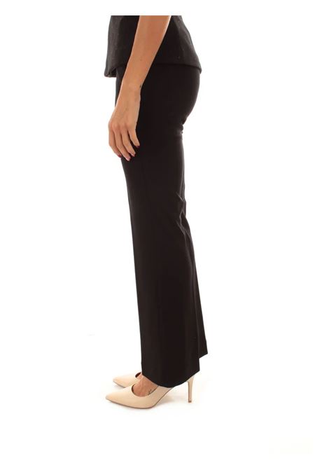Pantalone Flare nero Punto Milano con Linea Dritta EMME DI MARELLA | Pantalone | FLARE007