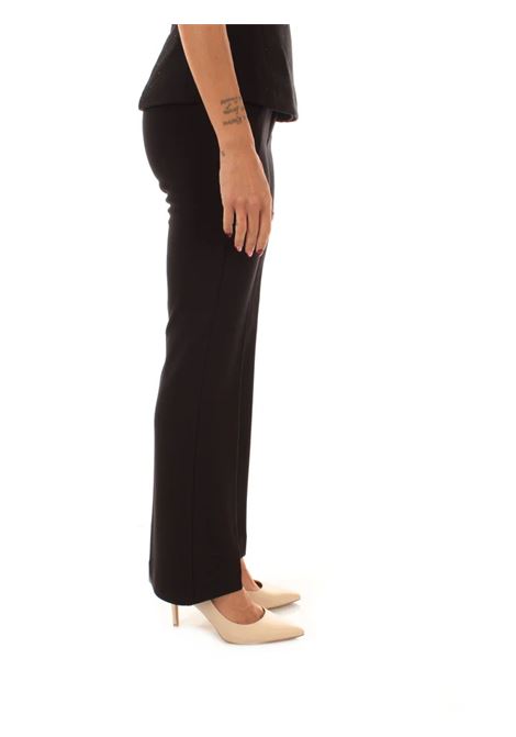 Pantalone Flare nero Punto Milano con Linea Dritta EMME DI MARELLA | Pantalone | FLARE007
