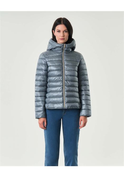 Giubbino imbottito corto azzurrino Geneve in tessuto antigoccia EMME DI MARELLA | Piumino | GENEVE006