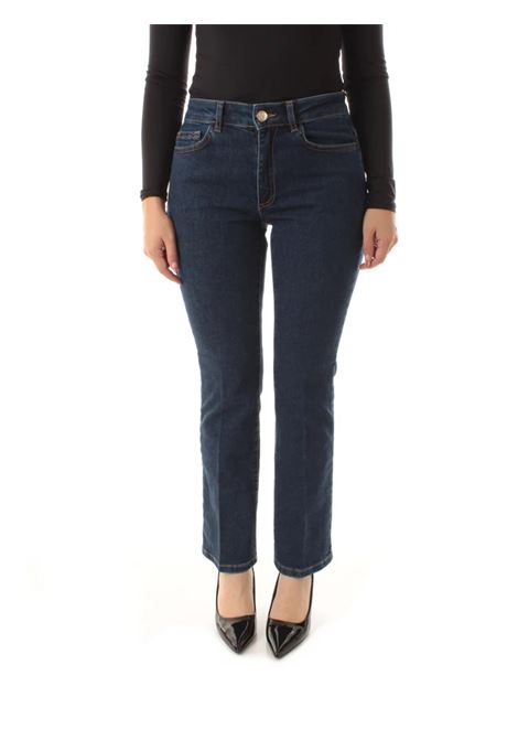 Jeans Ibisco in Denim blu medio di Cotone Stretch EMME DI MARELLA | Jeans | IBISCO002