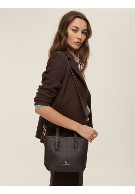 Mini shopper Miniemma cioccolato in ecopelle con tracolla EMME DI MARELLA | Borsa | MINIEMMA006