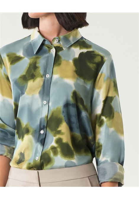 Camicia Olivia in twill di viscosa stampata carta da zucchero EMME DI MARELLA | Camicia | OLIVIA004