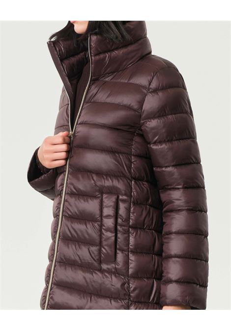 Giubbino imbottito corto Plage bordeaux in tessuto tecnico antigoccia EMME DI MARELLA | Piumino | PLAGE011