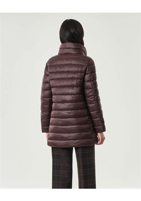 Giubbino imbottito corto Plage bordeaux in tessuto tecnico antigoccia EMME DI MARELLA | Piumino | PLAGE011