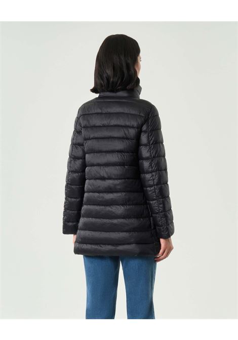 Giubbino imbottito corto Plage nero in tessuto tecnico antigoccia EMME DI MARELLA | Piumino | PLAGE015