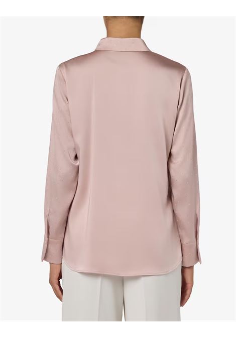 Camicia in raso cipria Rapa con strass argento EMME DI MARELLA | Camicia | RAPA002
