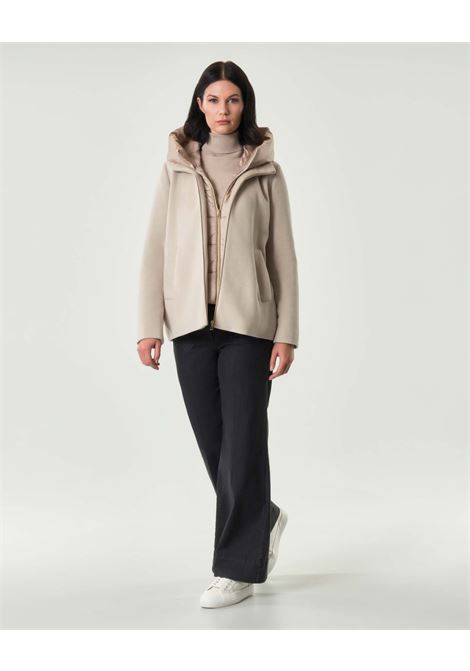 Giaccone Sorriso in Panno Soft Imbottito con Cappuccio cachà EMME DI MARELLA | Piumino | SORRISO002