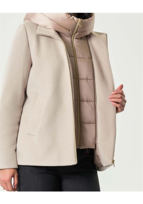 Giaccone Sorriso in Panno Soft Imbottito con Cappuccio cachà EMME DI MARELLA | Piumino | SORRISO002