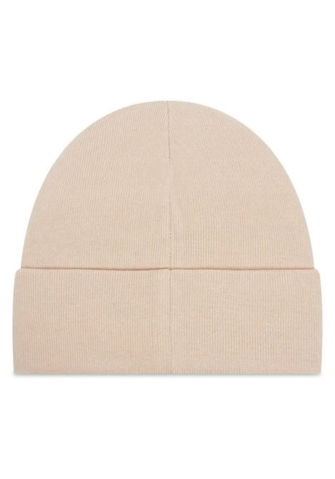 Cappello Guess color pietra in Maglia con Logo Strass GUESS | Cappello | AW5398POL01STO