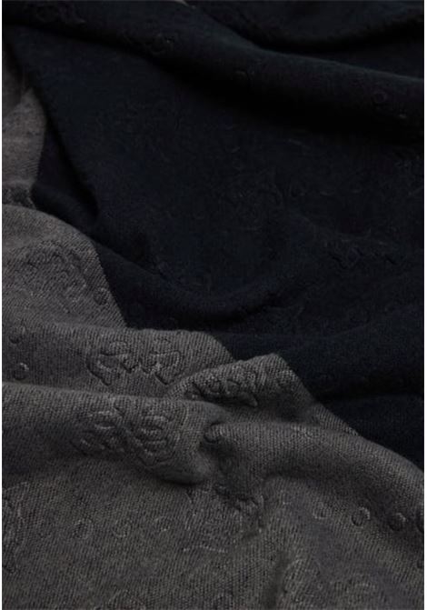 Sciarpa Donna nera con Frange in Tessuto Morbido GUESS | Sciarpa | AW5419POL03BLA