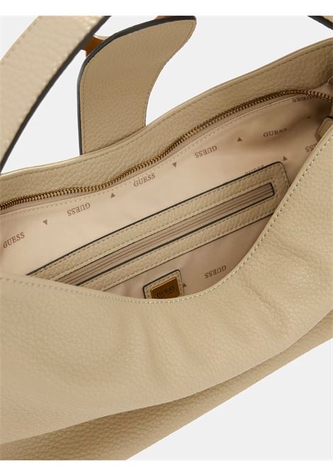 Borsa Camden color Osso a Spalla con Maxi Fibbia G Dorata GUESS | Borsa | HWBB9308180BON