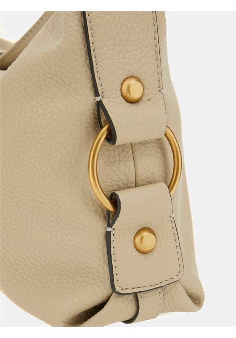 Borsa Camden color Osso a Spalla con Maxi Fibbia G Dorata GUESS | Borsa | HWBB9308180BON