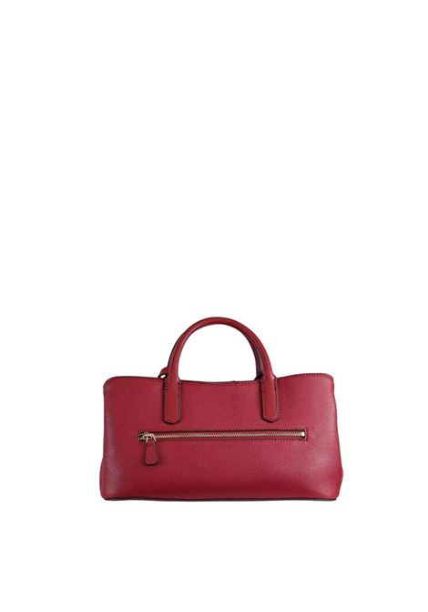 Borsa Gregoria Girlfriend Satchel rossa con Dettagli Dorati GUESS | Borsa | HWBG8546060RED