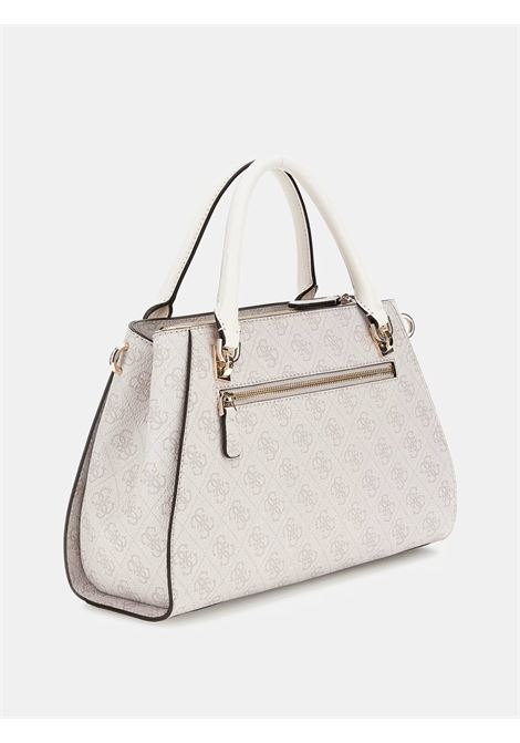 Borsa Noelle II Top Zip Shoulder Bag Dark Taupe con tracolla GUESS | Borsa | HWBG9672070DKO