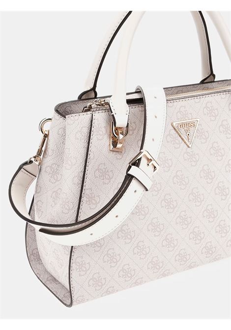 Borsa Noelle II Top Zip Shoulder Bag Dark Taupe con tracolla GUESS | Borsa | HWBG9672070DKO
