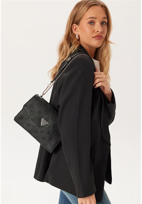 Borsa CRESIDIA II CNVRTBL XBODY FLAP Nera GUESS | Borsa | HWPD9888210BLO