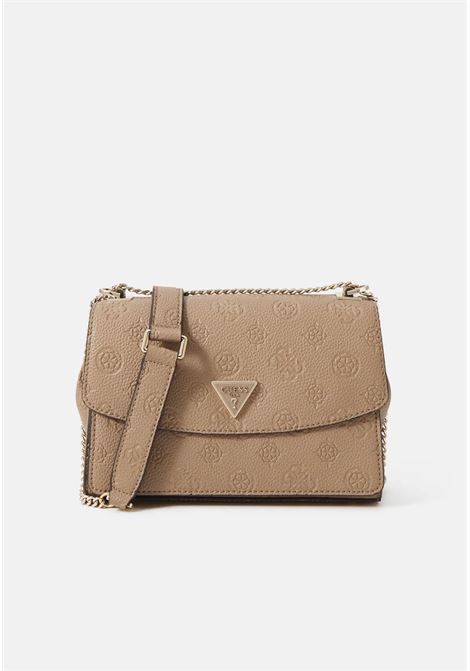 Borsa CRESIDIA II CNVRTBL XBODY FLAP dark taupe GUESS | Borsa | HWPD9888210DKO