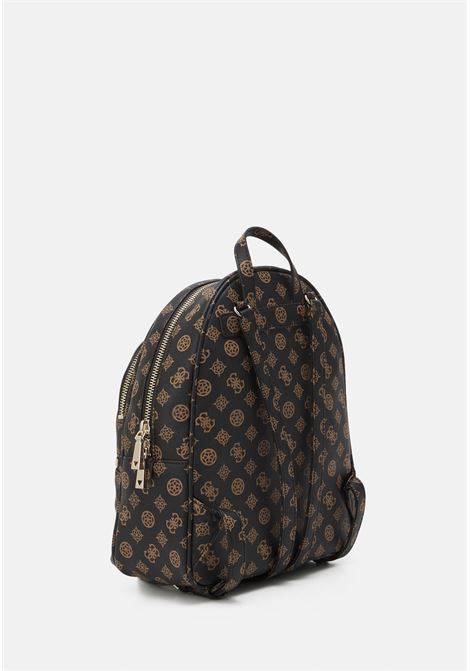 Zaino Manhattan II Large Backpack Mocha in Simil Pelle GUESS | Zaino | HWPG7118330MLO