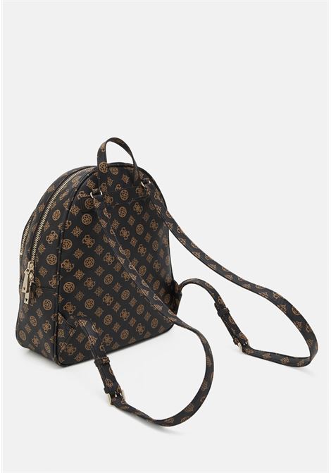 Zaino Manhattan II Large Backpack Mocha in Simil Pelle GUESS | Zaino | HWPG7118330MLO