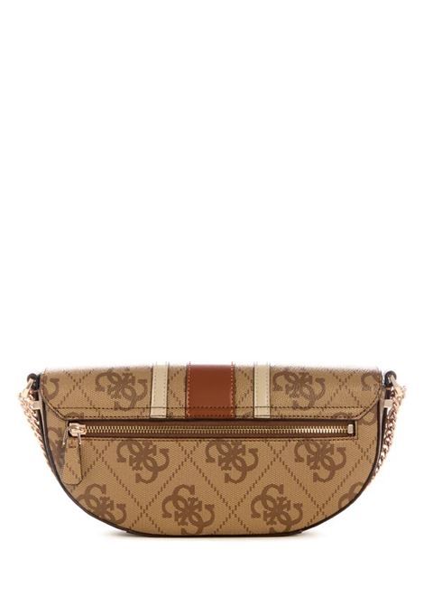 Borsa a Tracolla Erenia Convertible Xbody Flap color Latte GUESS | Borsa | HWSO7838210LTL
