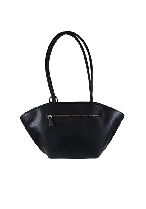 Borsa a spalla nera Bolena con Charm Cuore e Logo GUESS | Borsa | HWZG9207090BLA