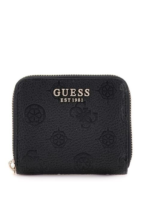 Portafoglio Cresidia II Nero con Chiusura a Zip GUESS | Portafogli | SWPD9888137BLO