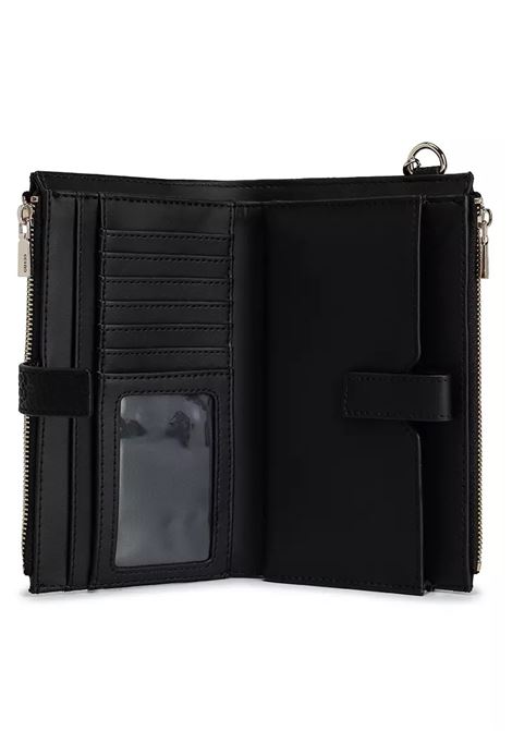 Portafoglio Cresidia II Nero con Doppia Chiusura a Zip GUESS | Portafogli | SWPD9888157BLO