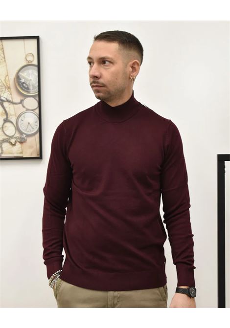 Lupetto bordeux in Misto Viscosa Finezza 12 MARK-UP | Maglia | MK20012BORDO