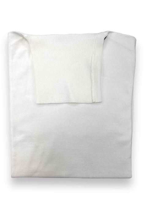 Dolcevita bianco latte in maglia finezza 12 MARK-UP | Dolcevita | MK20015LATTE