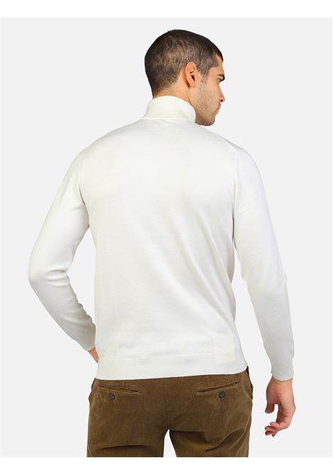 Dolcevita bianco latte in maglia finezza 12 MARK-UP | Dolcevita | MK20015LATTE