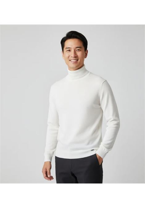 Dolcevita bianco latte in maglia finezza 12 MARK-UP | Dolcevita | MK20015LATTE