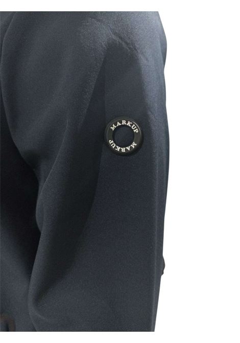 Parka da uomo blu softshell con cappuccio MARK-UP | Giubbino | MK9940016BLU