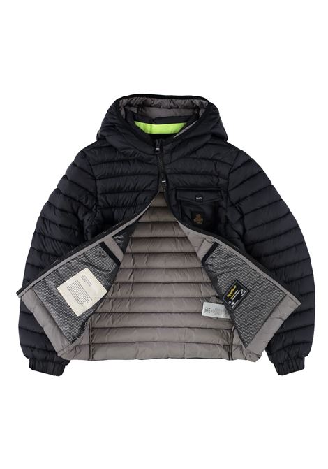 Piumino Bambino Nero con Cappuccio Refrigiwear REFRIGIWEAR | Giubbino | R1006W25003