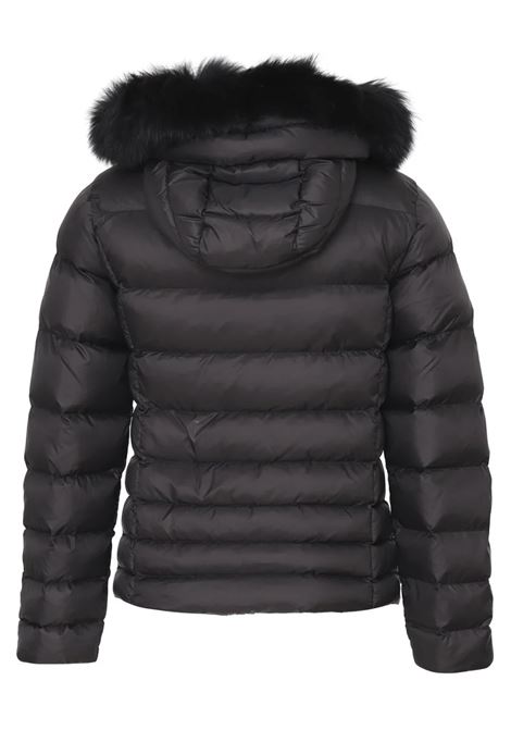 Giubbotto Nero da Bambina in Nylon con Pelliccia Refrigiwear REFRIGIWEAR | Giubbino | RG1419W25003