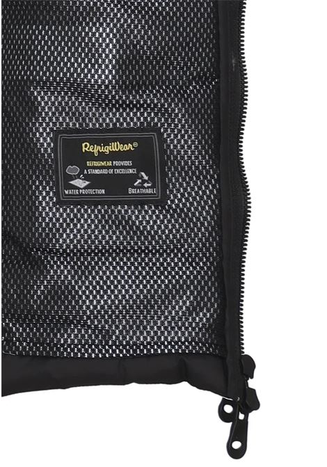 Giubbotto bianco da Bambina in Nylon con Pelliccia Refrigiwear REFRIGIWEAR | Giubbino | RG1419W25013