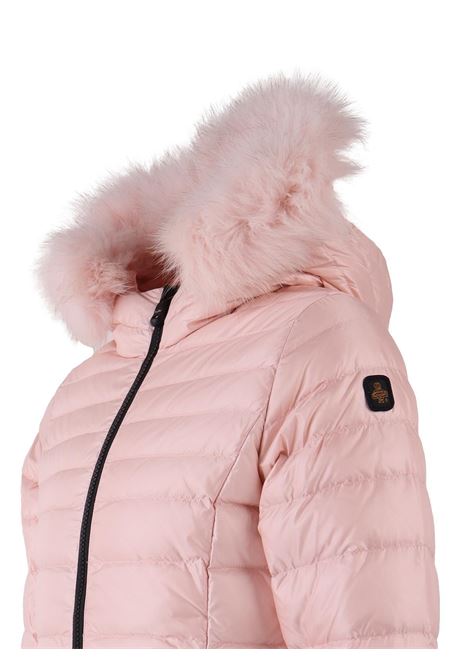 Giubbotto rosa da Bambina in Nylon con Pelliccia Refrigiwear REFRIGIWEAR | Giubbino | RG1419W25029