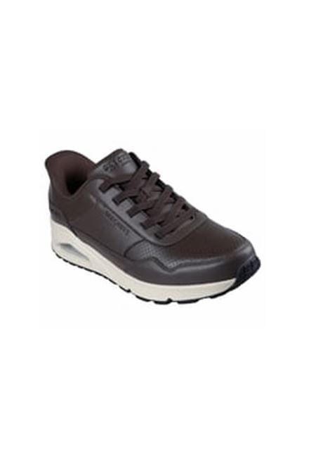 Sneakers Slip-on Uno - Banksia Luxe Marrone cioccolato SKECHERS | Scarpa | 183023CHOC