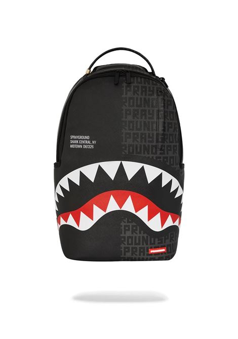 Zaino Sprayground Camo Splash in pelle vegana verde militare